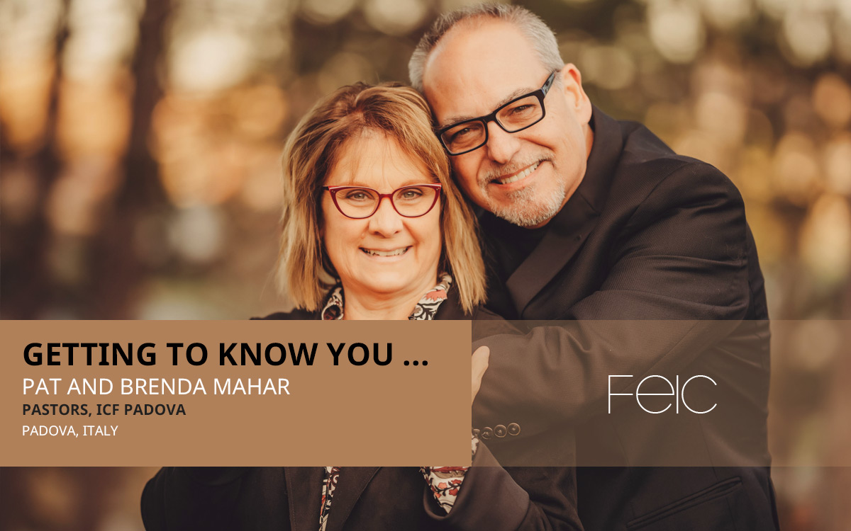Getting to Know You: Pat and Brenda Mahar, ICF Padova